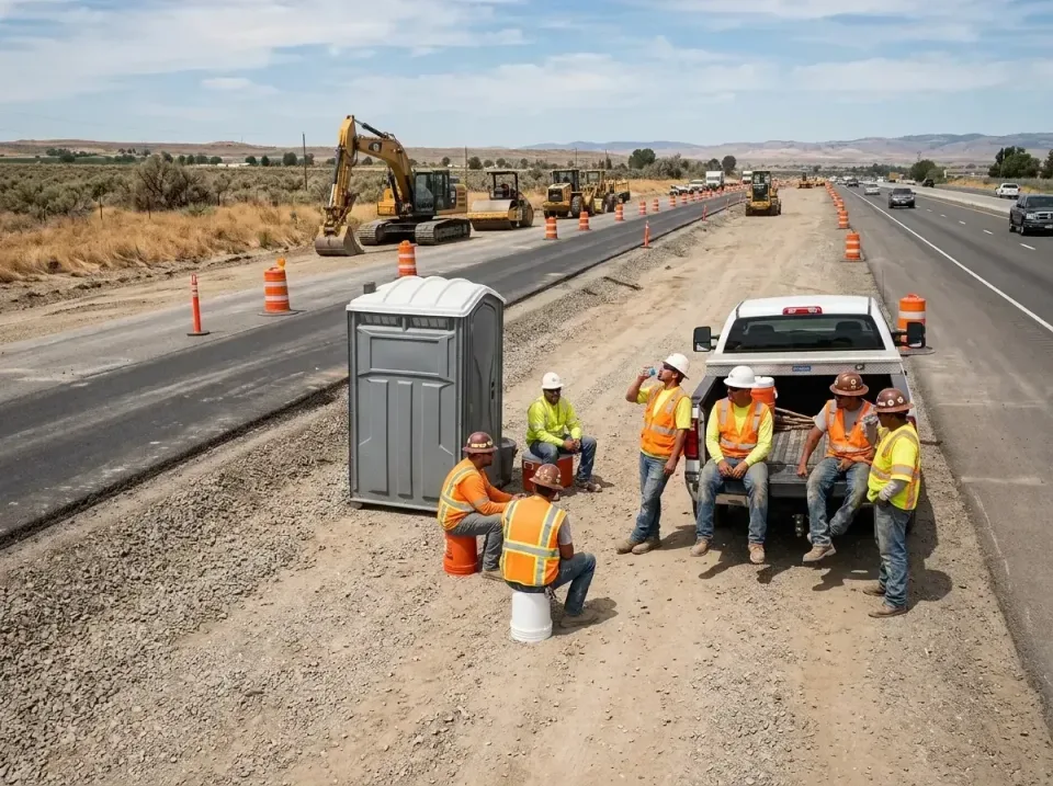 highway-road-construction-crew-007 — frequently asked questions, Porta Potty and Restroom Rentals in Massanutten, VA